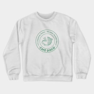 Café Disco Crewneck Sweatshirt